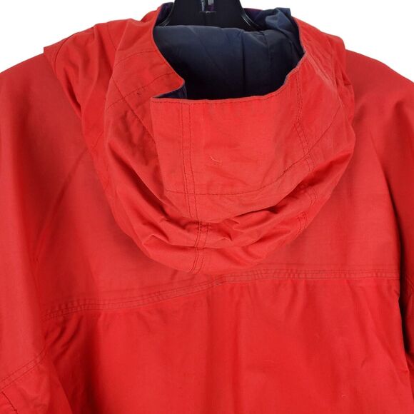 Vintage PATAGONIA Jacket Adult Medium Red Parka Hooded Casual Outdoor Winter - Picture 12 of 13